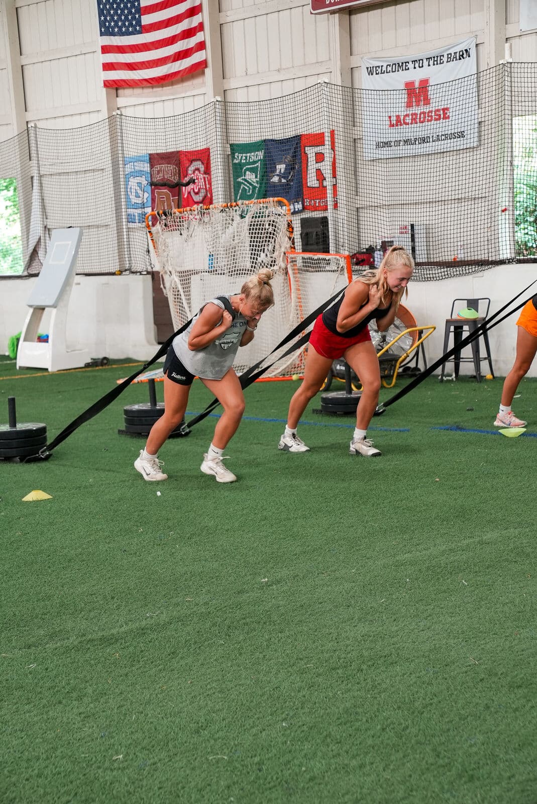 Strength training session